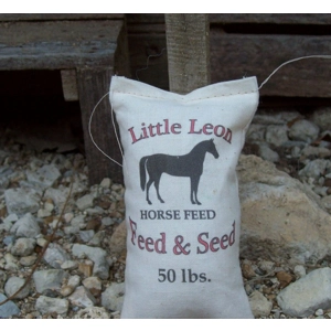 Little Leon horse feed sack