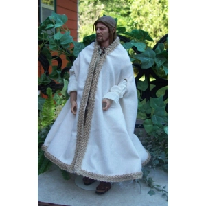 linen and jute cloak
