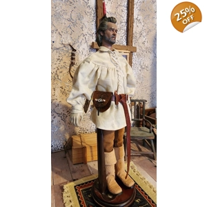 # 2 medieval bag/belt