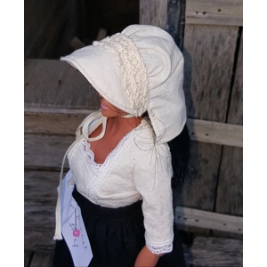muslin bonnet # 4