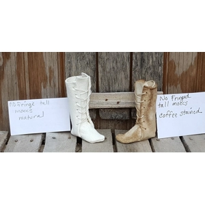 no fringe tall moccs