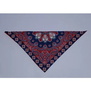 red white and blue bandana