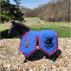 Rose and Dragon Caparison