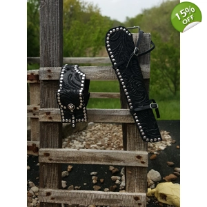 #38 saddle bags w/scabbard