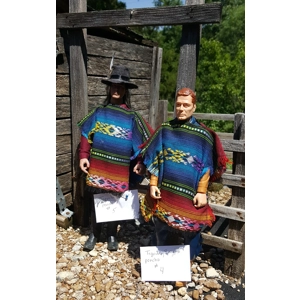 Tequila sunrise poncho