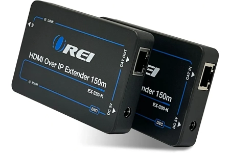 OREI HDMI Over Ethernet Extender 1080P Full HD Signal Distribution - One to Many Option
