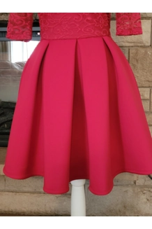 Cherry Red Fit & Flare Size 8 - 10, 90's Occasio.. Cherry Red Fit & Flare Size 8 - 10, 90's Occasio..