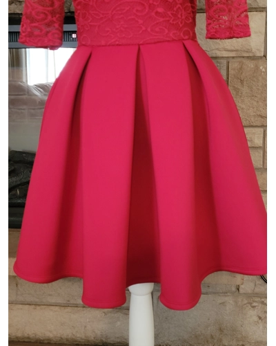 Cherry Red Fit & Flare Size 8 - 10, 90's Occasion Dress