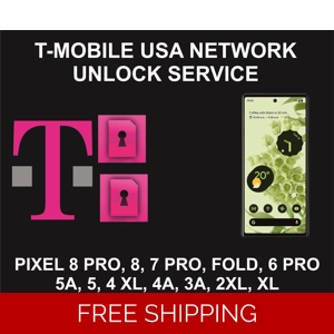 Pixel T-Mobile USA Unlock Service, Google Pixel All Models