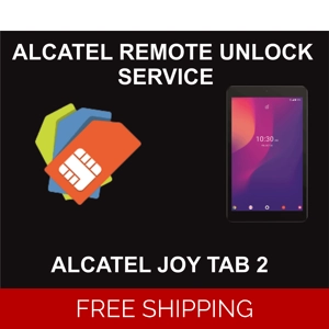 Alcatel Remote Unlock Service, Alcatel Joy Tab 2