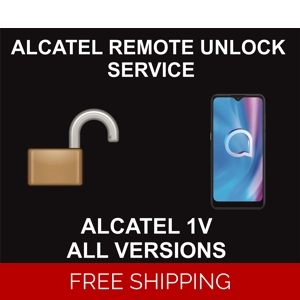 Alcatel Remote Unlock Service, Alcatel 1V