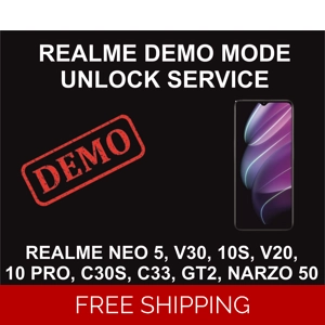 Realme Demo Mode Unlock Service, All Models