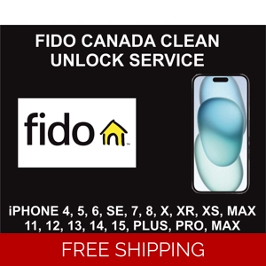 Fido Canada Unlock Service, iPhone All Models