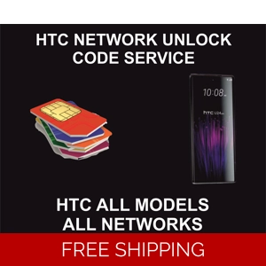 HTC Network Unlock Code Service, Worldwide, All Networks