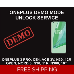 OnePlus Demo Mode Unlock Service, All Models