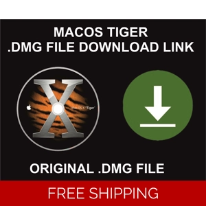 Mac OS Tiger, Full Original .DMG File Download Link