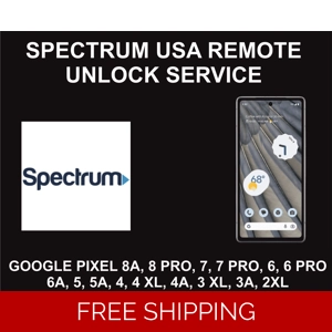Spectrum USA Pixel Unlock Service, Google Pixel All Models