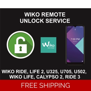 Wiko Remote Unlock Service, Wiko All Models