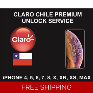 Claro Chile Premium Unlock Service, iPhone 4S to XS Max