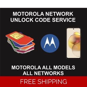 Motorola Network Unlock Code Service, Worldwide, All Networks