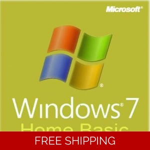 Windows 7 Home Basic, License Key, Instant Delivery