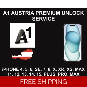 A1 Austria Premium Unlock Service, iPhone All Models