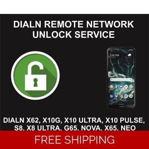 Dialn Remote Unlock Service, X62, X10G, Ultra, X8, G65, Nova