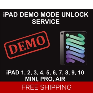 iPad Demo Mode Unlock Service, All Models