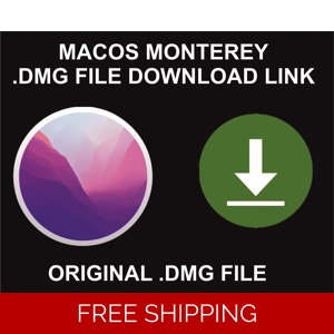 Mac OS Monterey, Full Original .DMG File Download Link