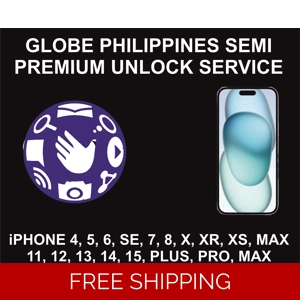 Globe Philippines Semi Premium Unlock Service, iPhone All Models