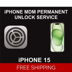MDM Unlock Service For iPhone 15, Permanent