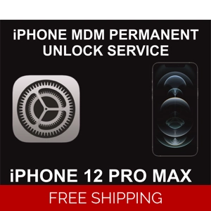 MDM Unlock Service For iPhone 12 Pro Max, Permanent