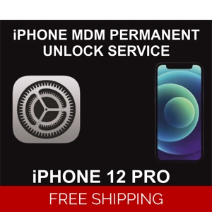 MDM Unlock Service For iPhone 12 Pro, Permanent