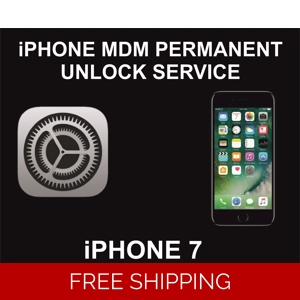 MDM Unlock Service For iPhone 7, Permanent
