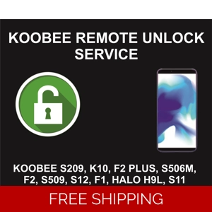Koobee Remote Unlock Service, All Koobee Models