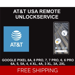 AT&T USA Pixel Unlock Service, Google Pixel All Models