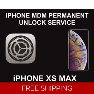 MDM Unlock Service For iPhone XS, Max Permanent