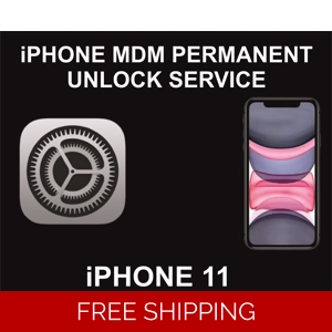 MDM Unlock Service For iPhone 11, Permanent