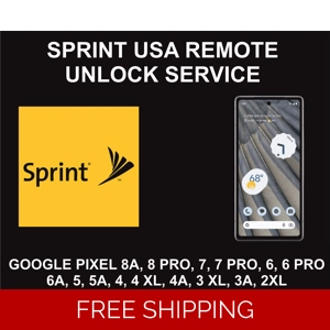 Sprint USA Pixel Unlock Service, Google Pixel All Models