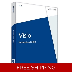 Microsoft Visio Professional 2013 License Key,  For 1 Device Activation