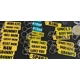 Number plate keyrings