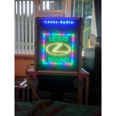 Custom LED 1U Name plate