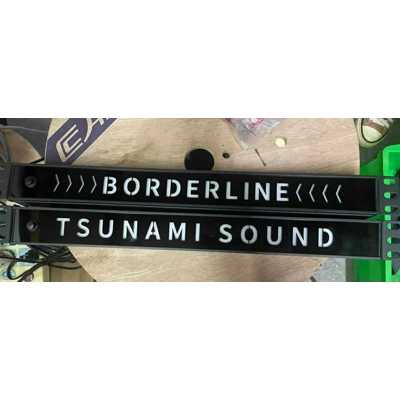 Custom LED 1U Name plate