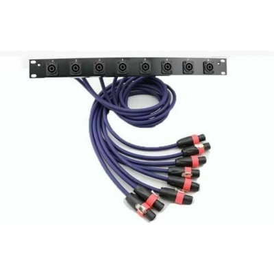 8 Way 1U Rack Speaker P..