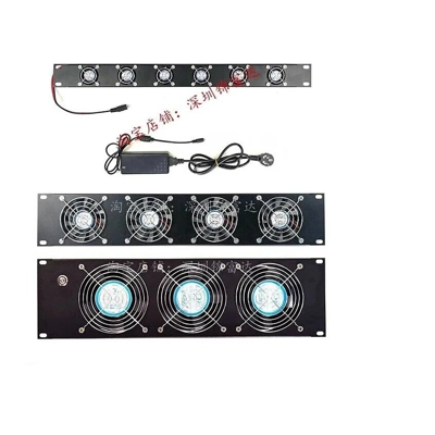 1U 2U 3U 12v 19" Rack Panel Cabinet Cooling Fan