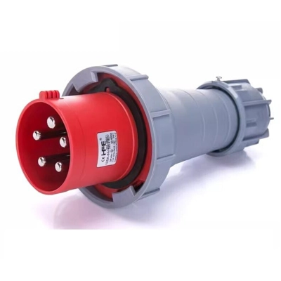 125 Amp 5 Pin 3P+N+E 415V Male Plug & Female Outlet Ceeform Commando IP65 Outdoor