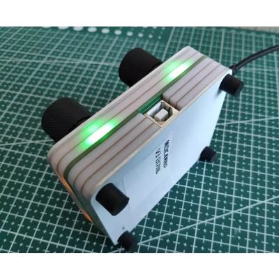 4-knob computer USB music MIDI software DAW host volume control device