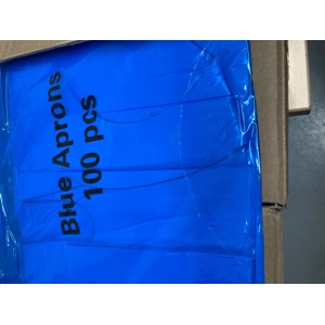 Blue Flat Pack Aprons (8mu) Blue Flat Pack Aprons (8mu)