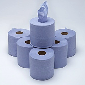 high quality blue centrefeed 150m x 190mm, 2 ply high quality blue centrefeed 150m x 190mm, 2 ply