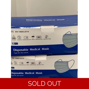 Fluid Resistant Ear Loop Face Mask Type IIR Fluid Resistant Ear Loop Face Mask Type IIR